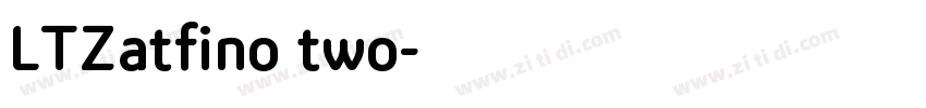 LTZatfino two字体转换